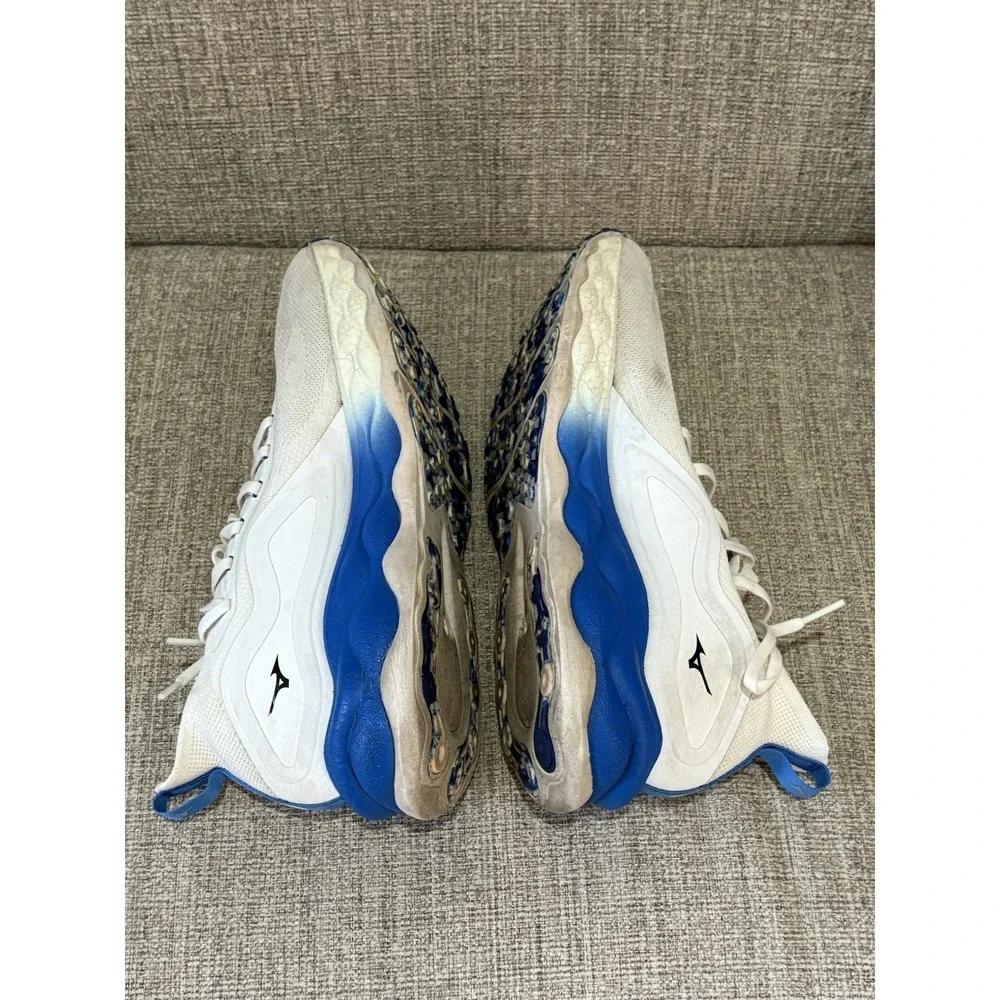 Men's Mizuno Wave Neo Ultra Running Shoes White/Blue Size 10